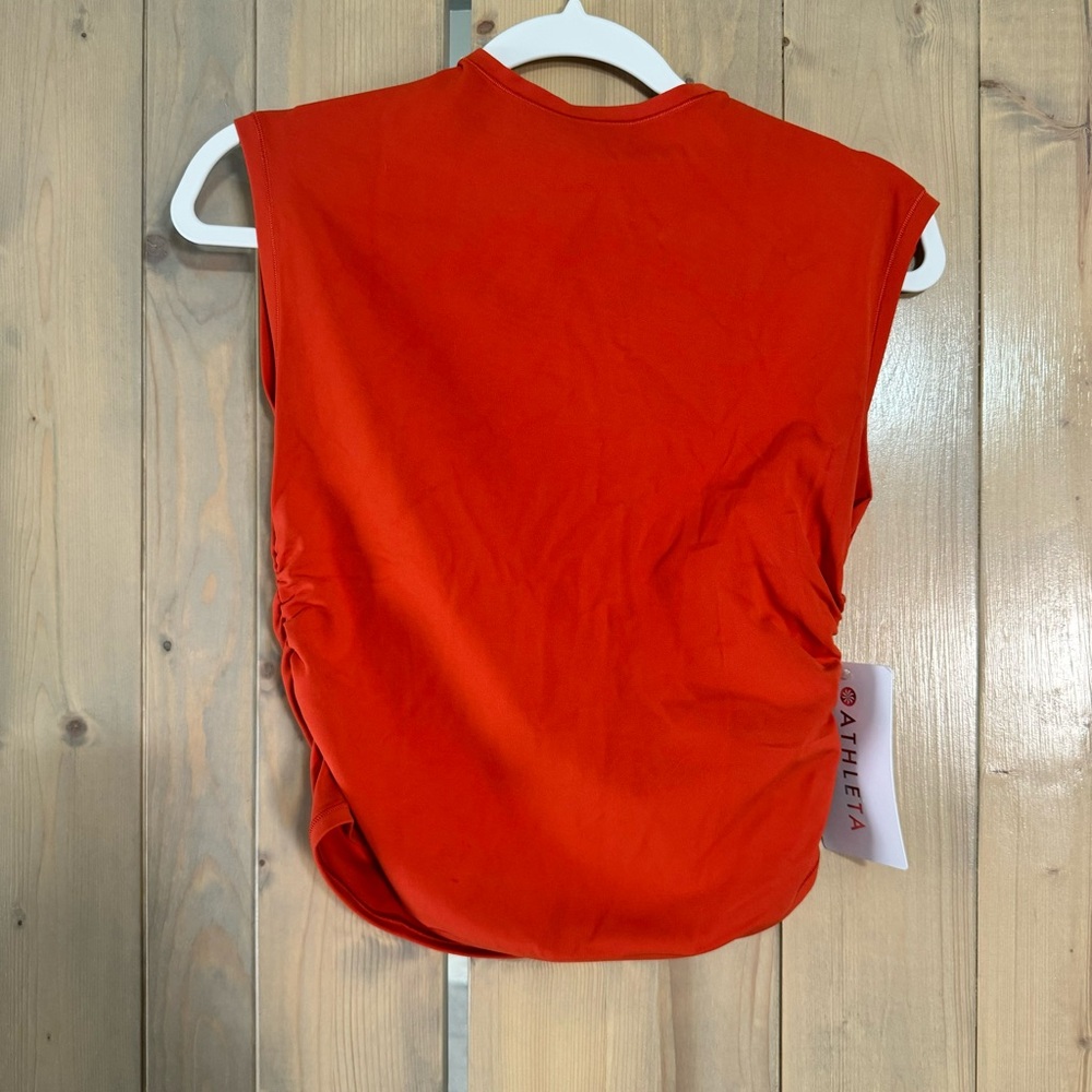 Athleta transcend ruched top